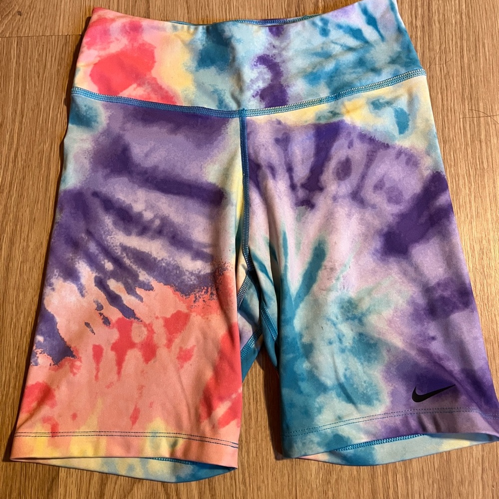 Nike Women’s Multicolor Tie-Dye Running Shorts
